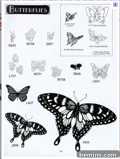 Butterfly Templates