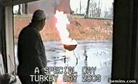 Grill on Fire