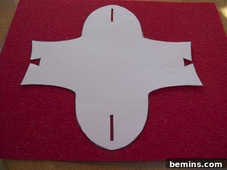 Tracing the Template on Felt