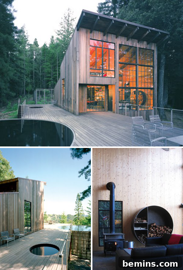Cabin with Fireplace