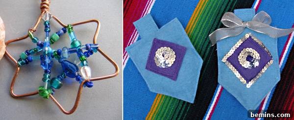 Wire and Beads Star of David