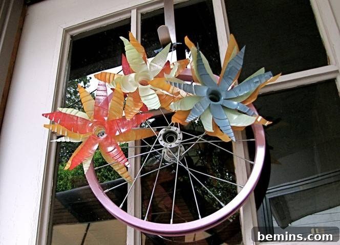 Ultimate DIY Holiday Wreath Ideas 6 Flowers are decorating a tire.