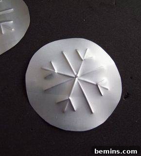 Cutting and Embossing Aluminum Circles