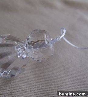 Adding Crystal Beads to the Cord