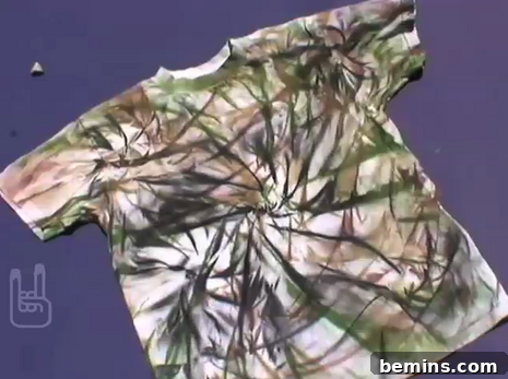 Punk rock style printed shirt.