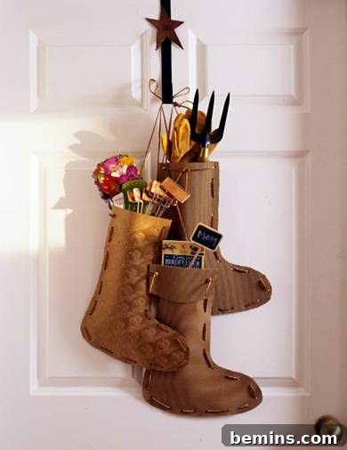 Christmas Stocking Spectacular 7 Christmas decorations craft storage.