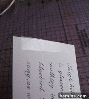 Attaching Vellum to Votive Holder
