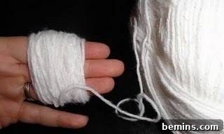 Wool for making Pom Pom Flowers