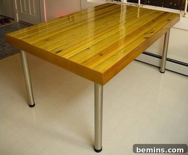 Small Table/Stool from Reused Materials DIY