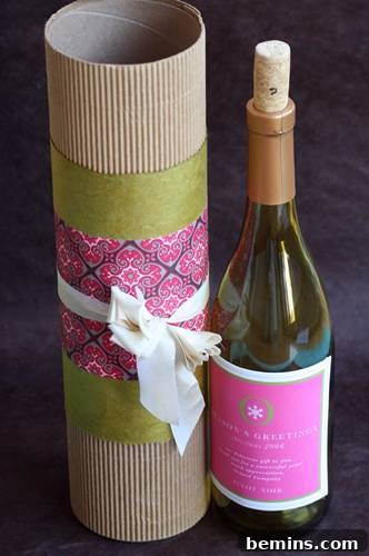Cardboard Wine Case