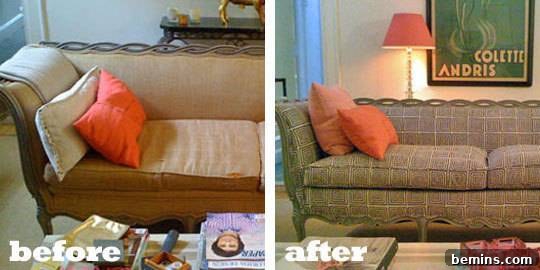 DIY upholstery ideas.