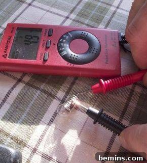 Checking the Light Socket with a Multimeter