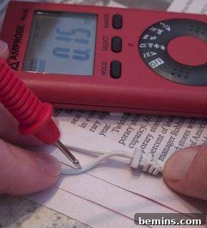 Soldering the Wires to Repair the Book Light
