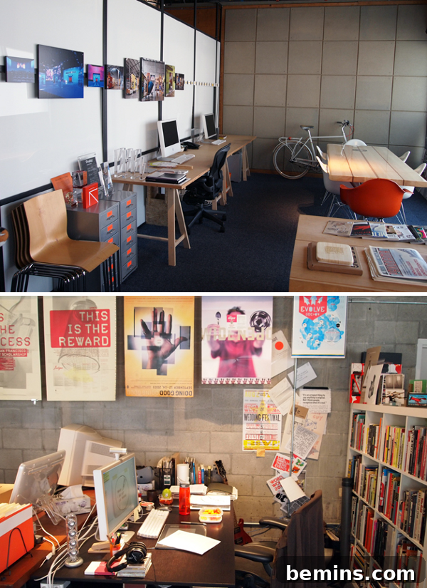 Inside the Creative Hub: Studios of a Dozen Innovators 12 Workspace of designers Adam Brodsley and Eric Heiman