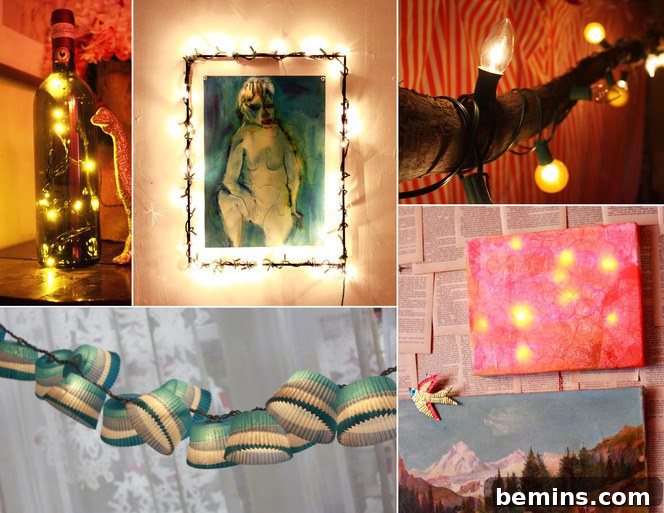 String Lights Decor Ideas
