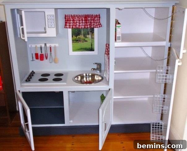 TV Cabinet Converted into kitchen Cabinet