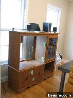 TV Cabinets used as Kitchen Cabinets