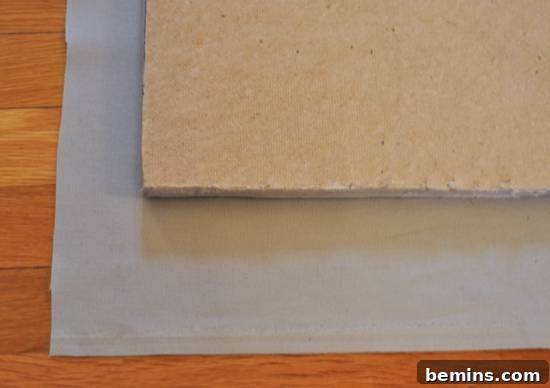 Stapling Fabric to Homasote