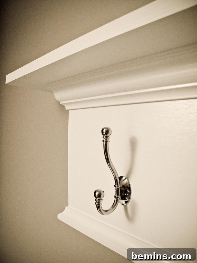 DIY Bathroom Shelf Project