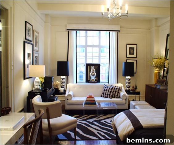 Five Simple Strategies to Maximize Space in Small Rooms 2 Interior design tricks for making small spaces appear larger