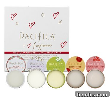Pacifica I Love Fragrance, Five Solid Perfumes Set