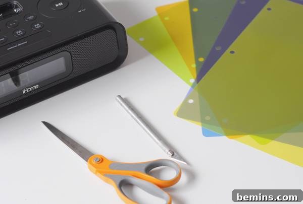 Materials for Dimming Alarm Clock Display