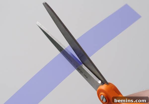 Cutting the Plastic Diffuser