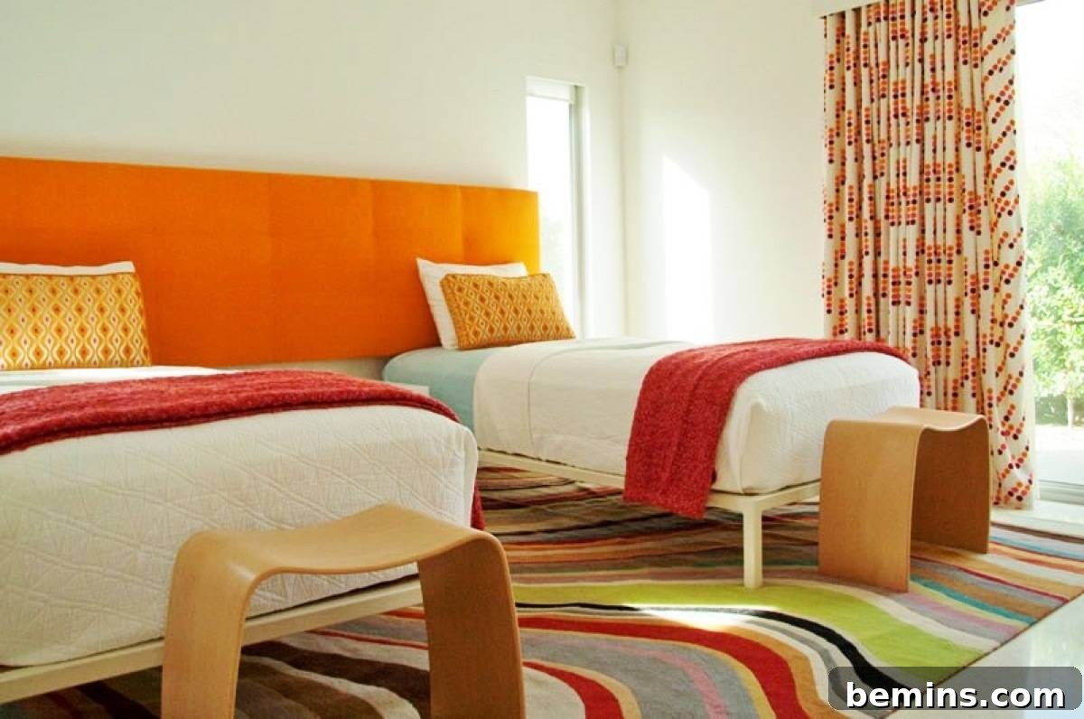 DIY Headboards You Actually Can Do Yourself | The Orange Twin Beds Upholstered Panel