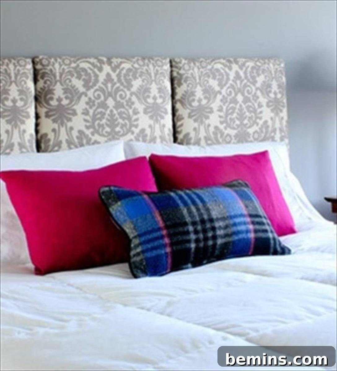 DIY Headboards You Actually Can Do Yourself | The Three Panel Hanging Headboard