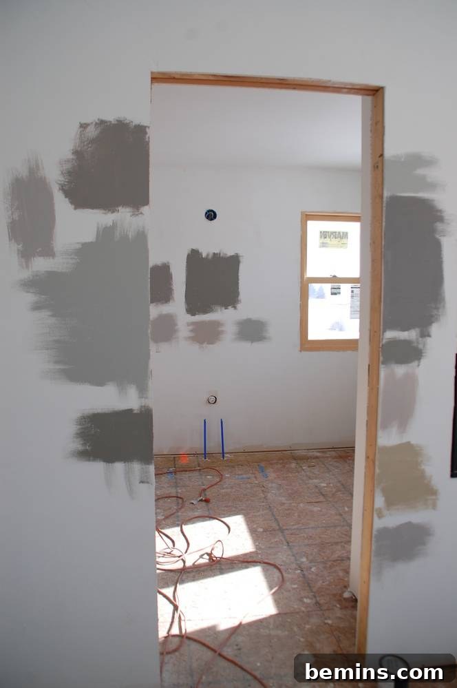 The Master Suite Color Showdown 5 Collection of Paint Color Samples