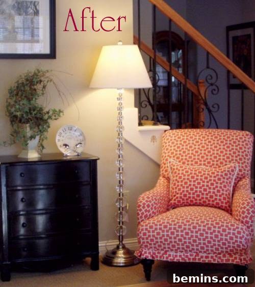 Upholstered Chair craft decor ideas