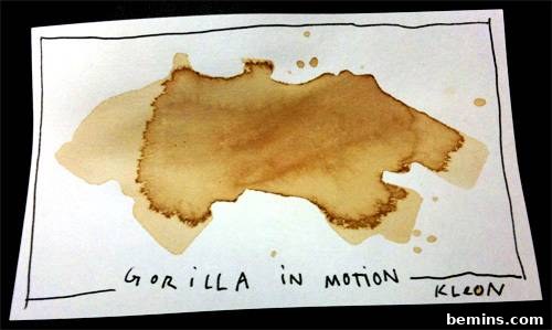 Marvelous Tea Bag Art: 10 Creative Examples 9 Tea Bag Art: Austin Kleon's Tea Bag Doodles