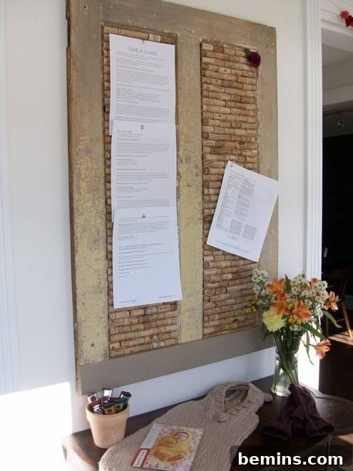 Upcycled Wine Cork Memo Board: A DIY Guide 3 A memo board with Wine Corks