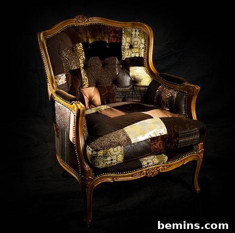Unlocking the Beauty of Fabric Remnants 3 Beautiful and colorful chair.