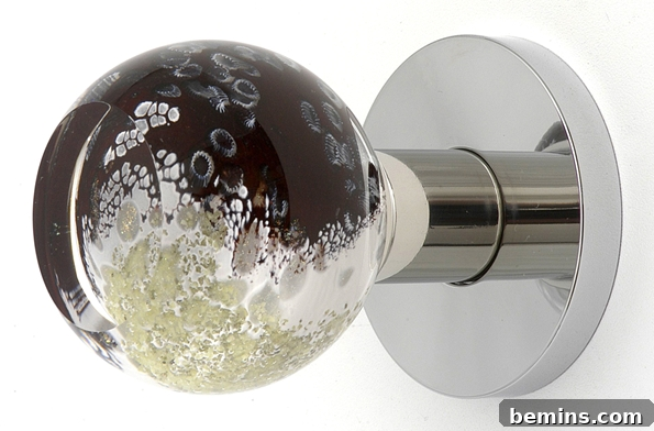 Out of the Blue Design Studio Glass Door Knob