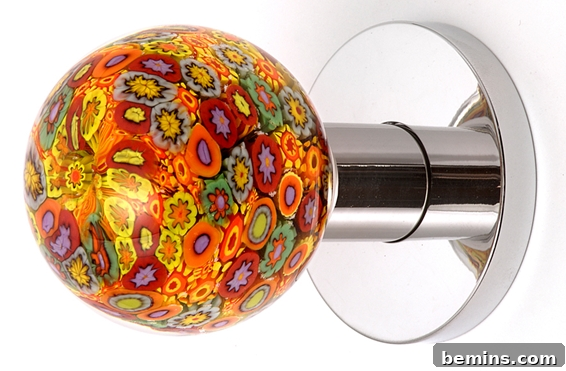 Out of the Blue Design Studio Glass Door Knob Installation