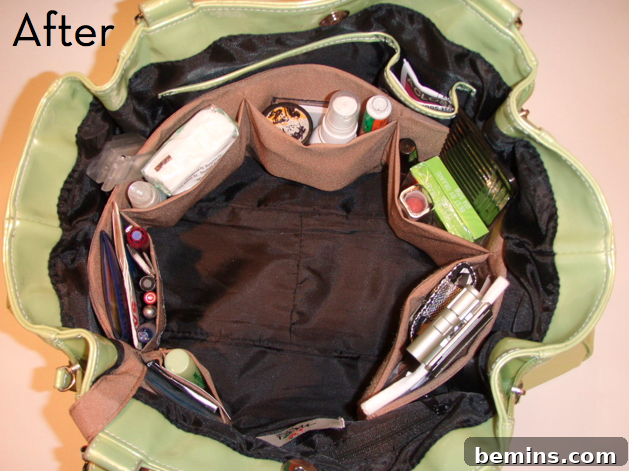 Handbag Makeover with Joey Junior Purse Organizer