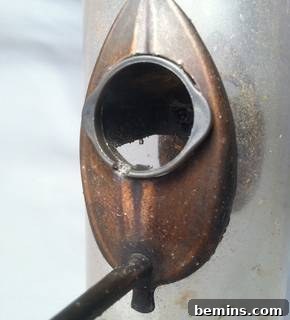 Feeding port with all parts