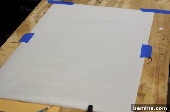 Laying Out Contact Paper