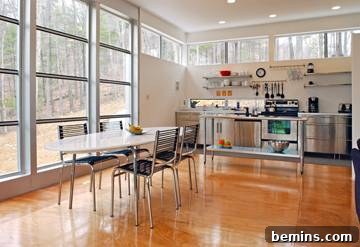 Lacquered plywood flooring
