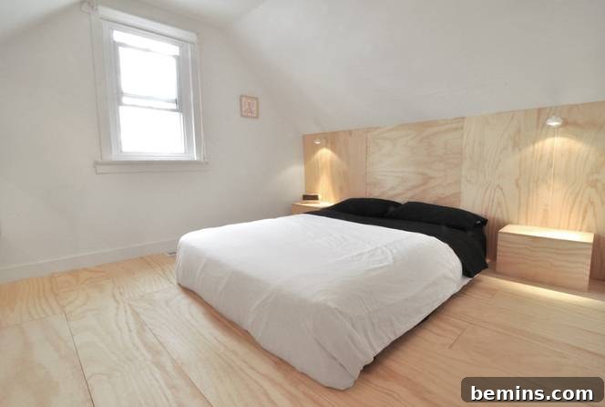 Plywood strip flooring