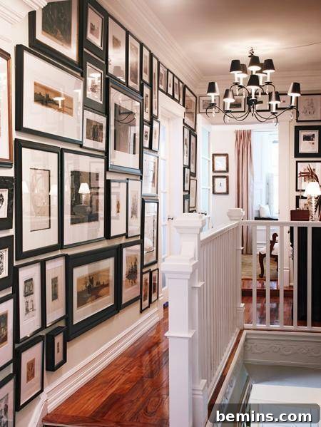 Gallery wall tips and inspiration for decorating your walls with a personal touch.