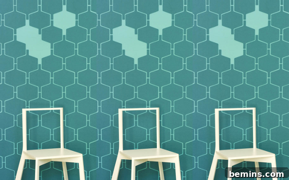 Stylish Interior Featuring HIVE Felt Wall Tiles