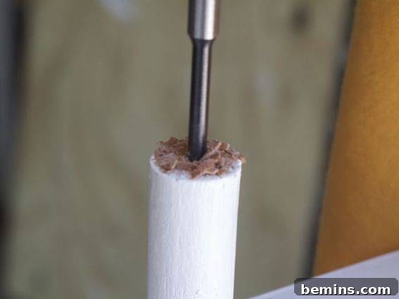 Drilling Holes for Knobs