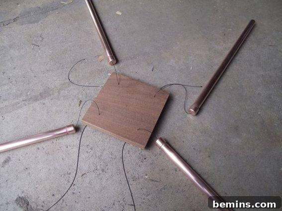 Attach Copper Pipes