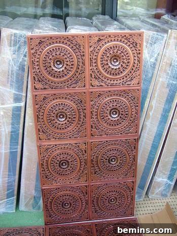 Close-up of TalissaDecor tiles.