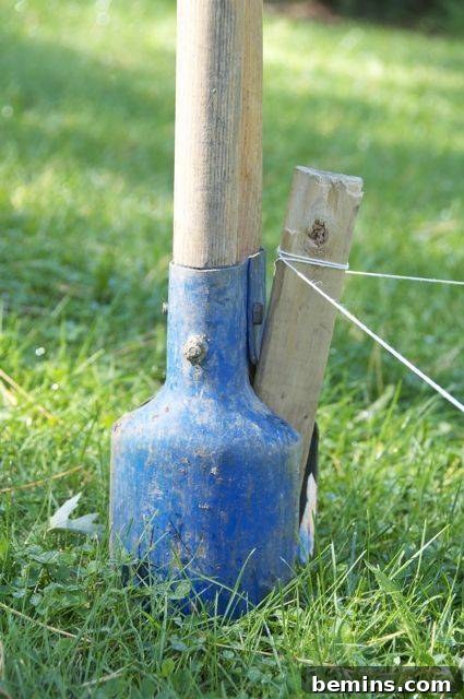 Digging Footings for Pergola Posts