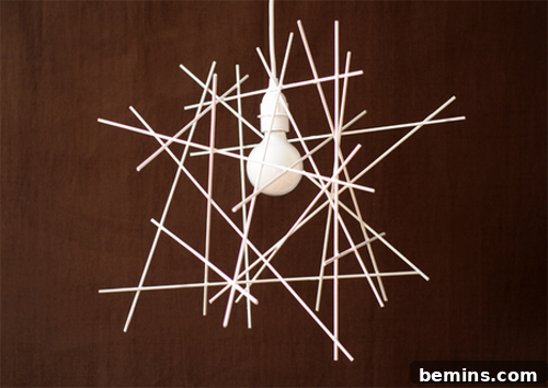 Stir Stick Pendant Lamp