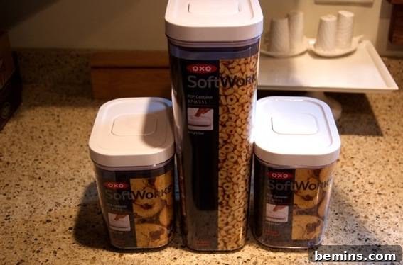 OXO Storage Containers: Keeping the Pantry Organized
