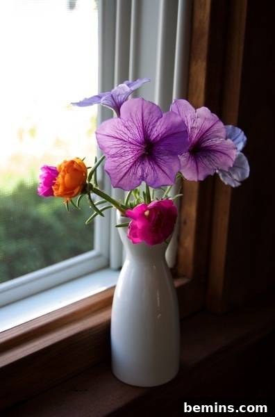 Flowers in the Kitchen: Adding a Touch of Beauty